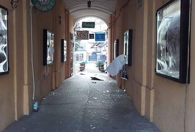 Novi Sad: Uništena izložba fotografija o Vukovaru