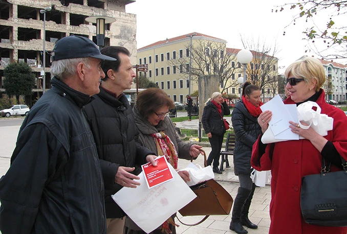 Mostar: Žene ukazivale na problem nasilja nad ženama