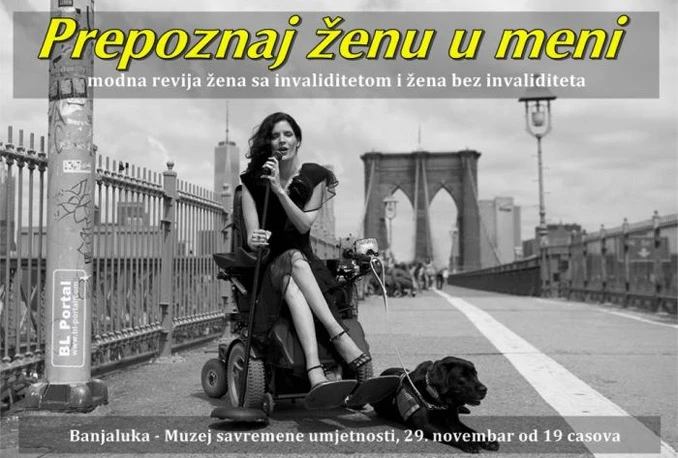 Modna revija s fokusom na žene s invaliditetom