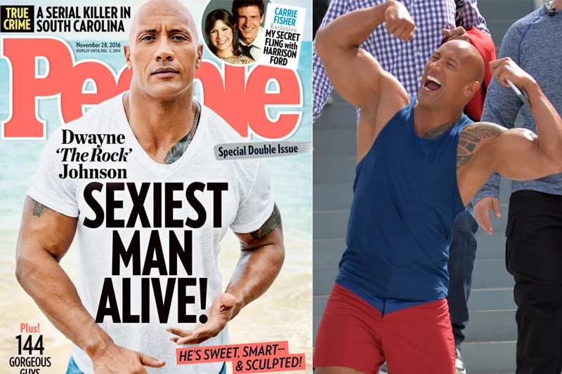 Dwayne 'The Rock' Johnson najuzbudljiviji muškarac na svijetu
