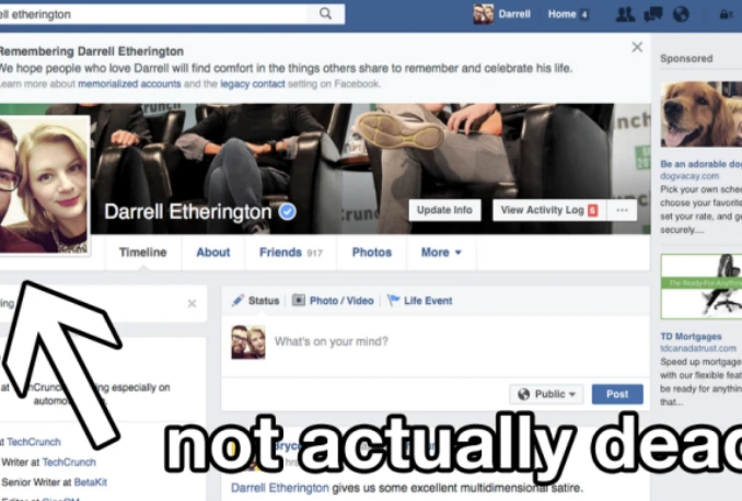 Facebook žive ljude proglasio mrtvima