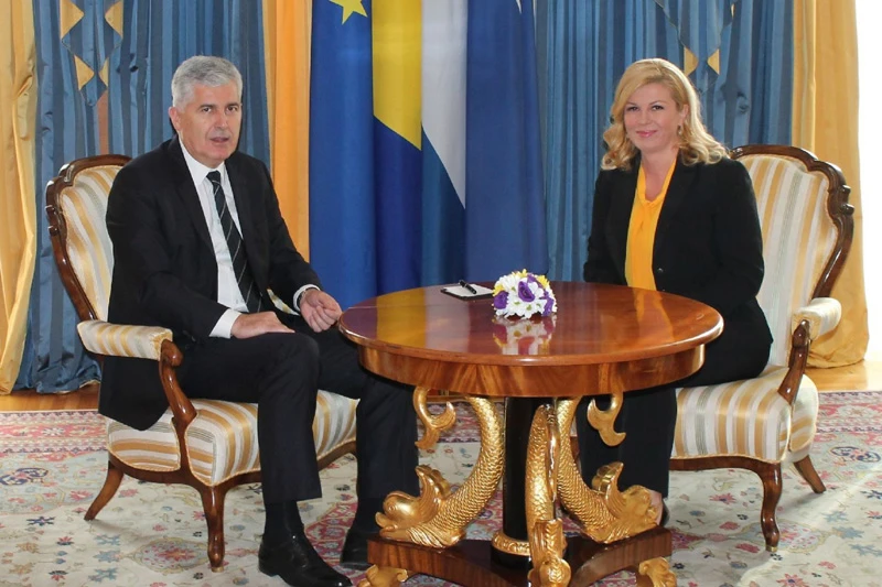 Čović i Grabar-Kitarović razgovarali o uhićenjima u Orašju
