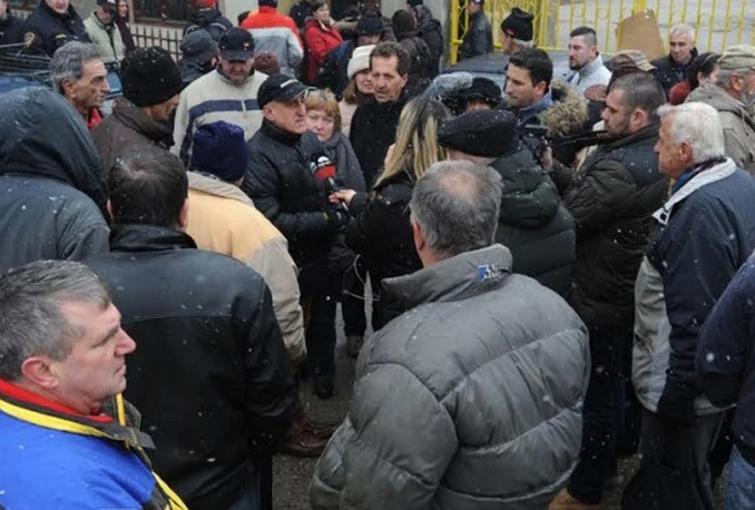 Bivši radnici Livnice čelika Tuzla opet štrajkuju