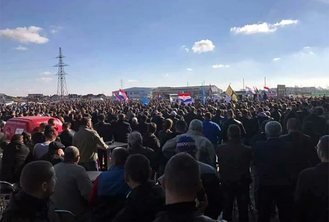 Prosvjedi u Orašju: Zatraženo da se uhićeni puste