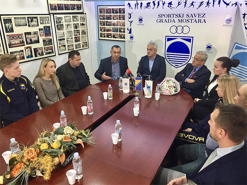 VIDEO | Bešlić i Šišić ponosni na 'buduću olimpijku'