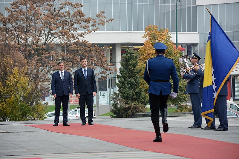 Andrej Plenković stigao u Sarajevo