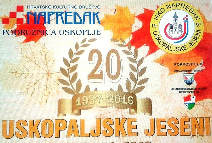 Bogat program 'Uskopaljskih jeseni'