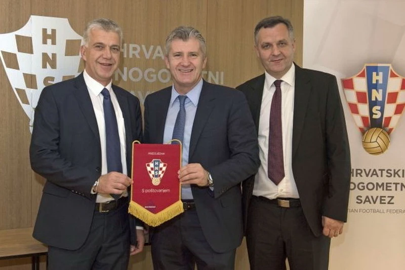 Šuker ugostio Begića i Beusa, tema: Suradnja dvaju Saveza