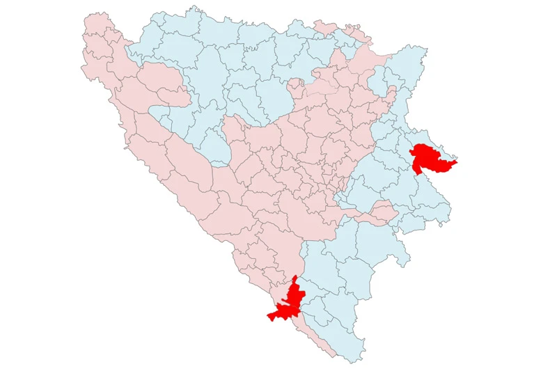 Prijedlog iz Amerike: Napraviti distrikt Srebrenica i distrikt Stolac-Neum!