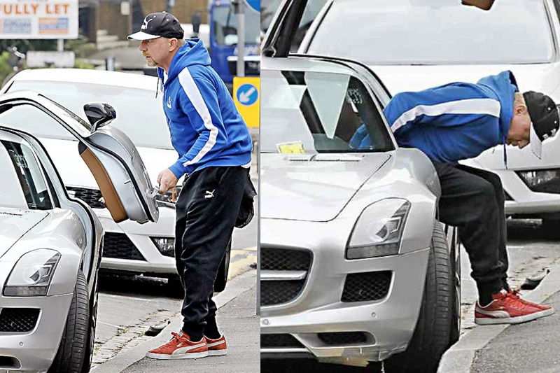 Ne može preko slamke: Kako Becker ulazi u Mercedes SLS
