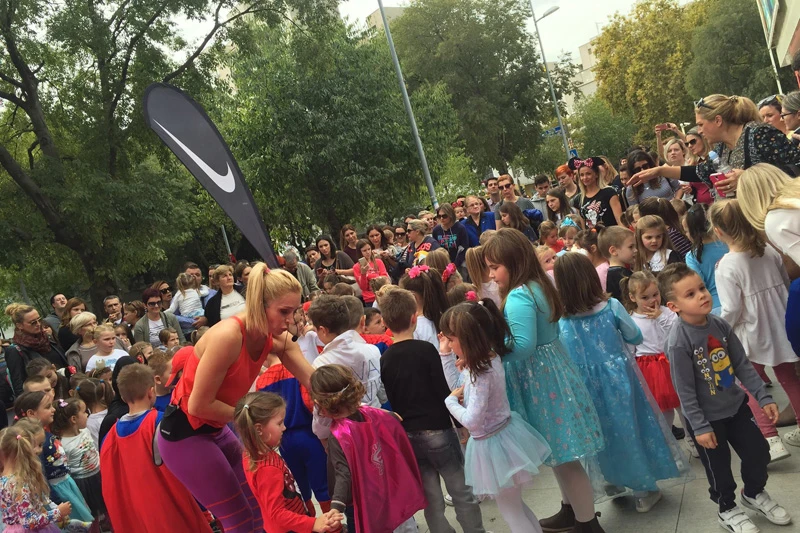 Mostarci tjelovježbom promovirali zdrav život ispred Mepas Malla