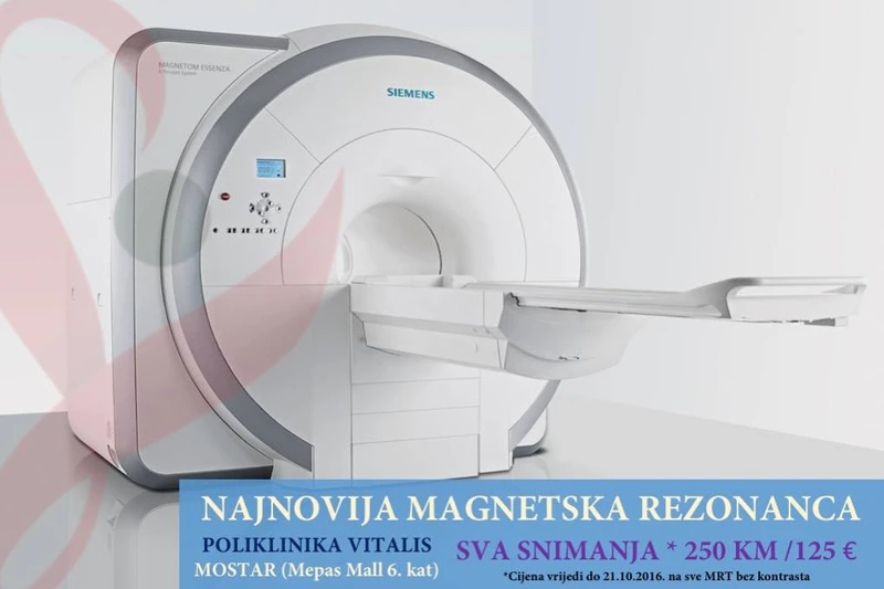 Veliki popusti na magnetnu rezonancu u Vitalisu