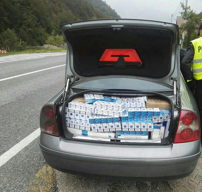 Uhvatili ga s 4.500 kutija cigareta
