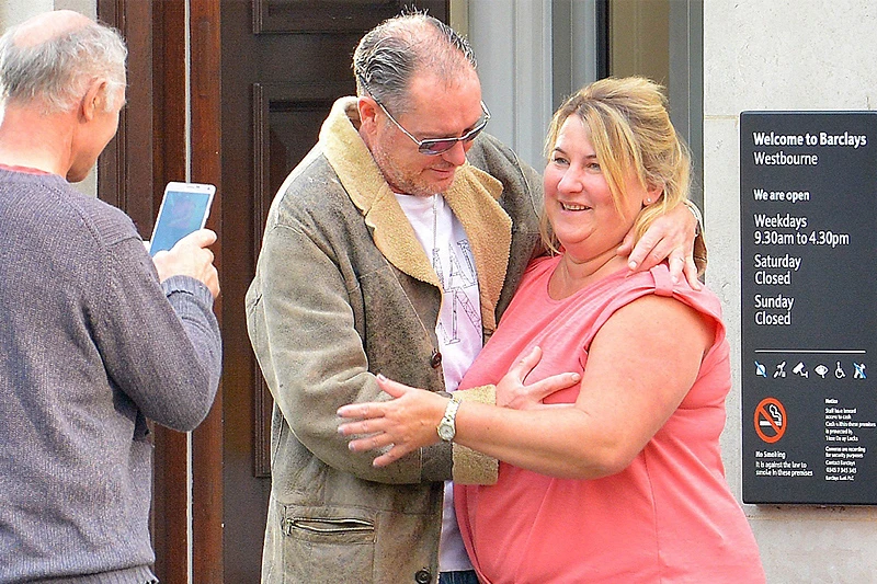 Paul Gascoigne u svome stilu: Slika s porukom