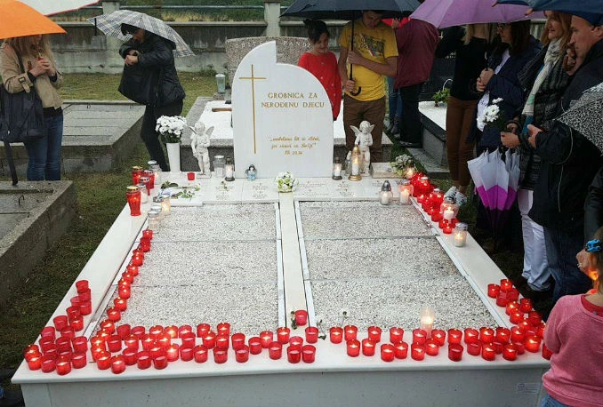Mostar: Na groblju u Raštanima služena sv. misa za nerođenu djecu