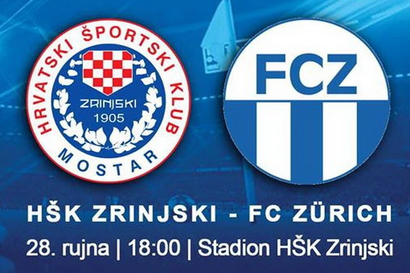 Liga prvaka opet Pod Bijelim brijegom: Zrinjski dočekuje Zürich