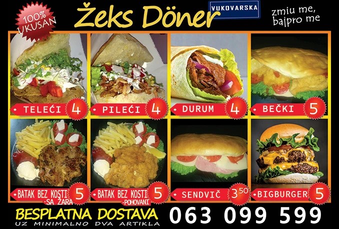 Novo u ponudi Žeks Donera