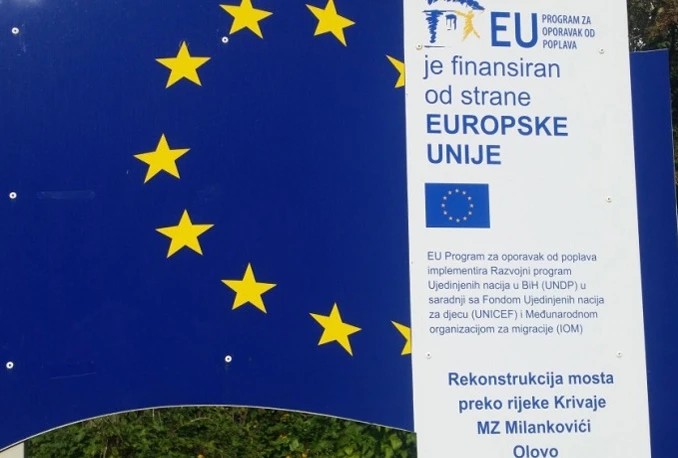 EU izgradila most, a načelnik ga nazvao po sebi