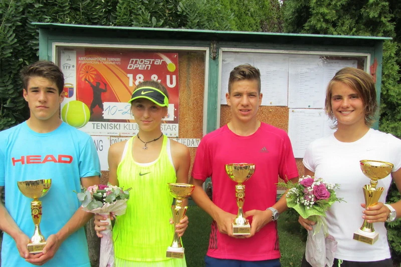Karlo Kranić i Romana Cisovska pobjednici juniorskog Mostar Opena