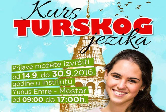 Započeo upis na tečajeve turskog jezika
