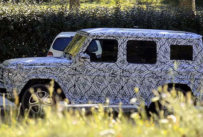 Prototipovi Mercedesa G klase na cesti