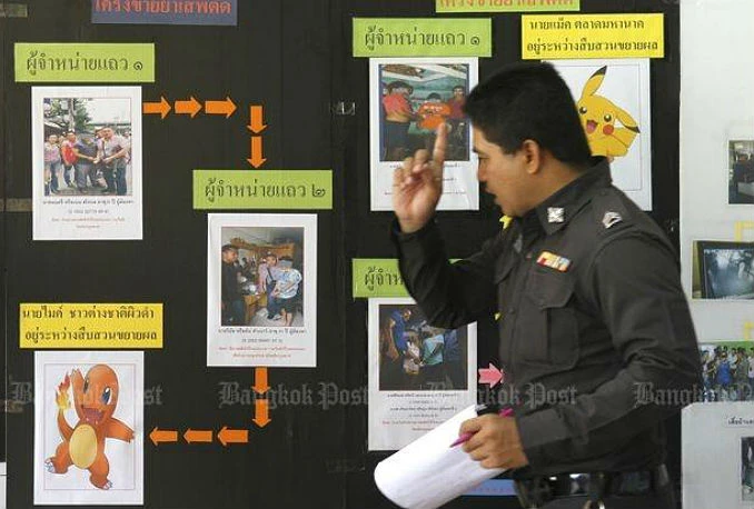 Pokemoni umjesto sumnjivaca na policijskom brifingu