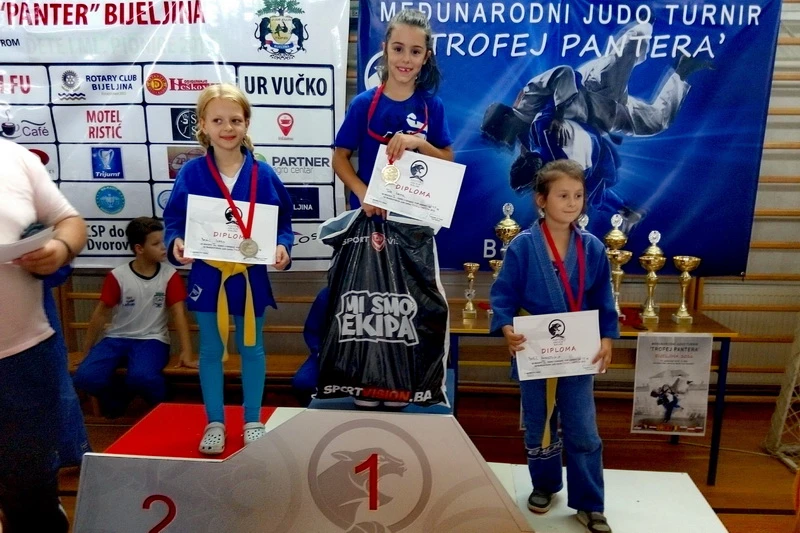 Judo klub Neretva ekipno treći sa samo osam predstavnika 