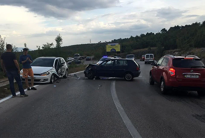 Mostar - Čitluk: Dva sudara u samo 50 metara