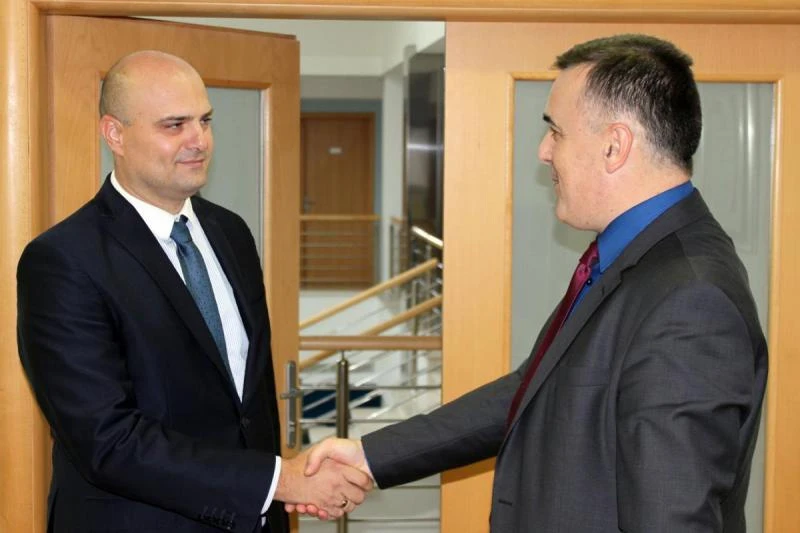Mario Gadžić, Dražen Pandža i Boris Vican čine Upravu Aluminija d.d. Mostar