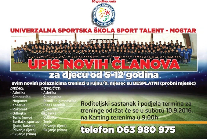 Sport Talent prima nove članove