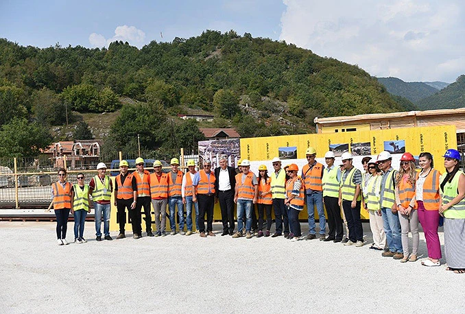 Čović posjetio gradilište Heringa u Makedoniji