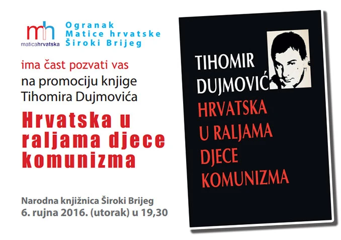 ''Hrvatska u raljama djece komunizma'' u Brotnju