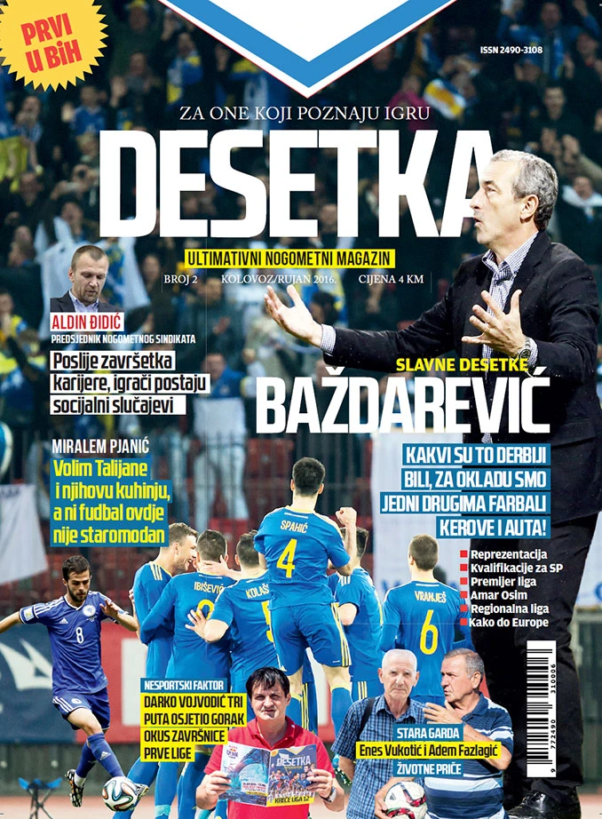 Izašao drugi broj nogometnog magazina ''Desetka''