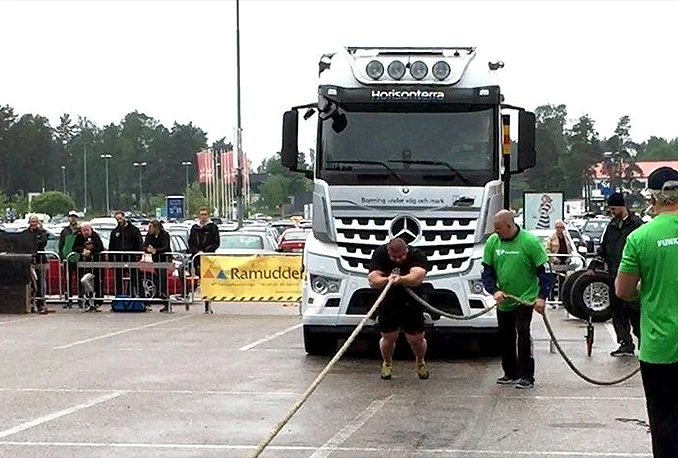 Naš snagator jedan od najjačih ljudi u Švedskoj