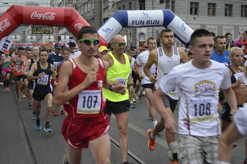 Start 10. Sarajevo Coca - Cola maratona 18. rujna