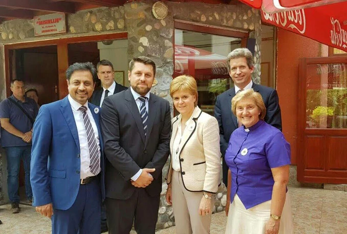 Škotska ministrica u Srebrenici: Sjećati se prošlosti i graditi budućnost