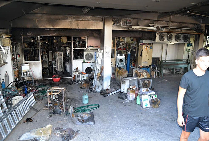 Mostar: Gorjela kuća i skladište klima uređaja, ozlijeđena jedna osoba