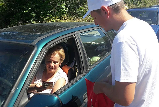 Gužve na Doljanima uz juhu