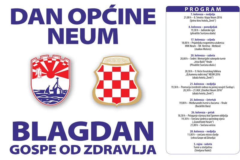 Bogat program povodom Dana općine Neum
