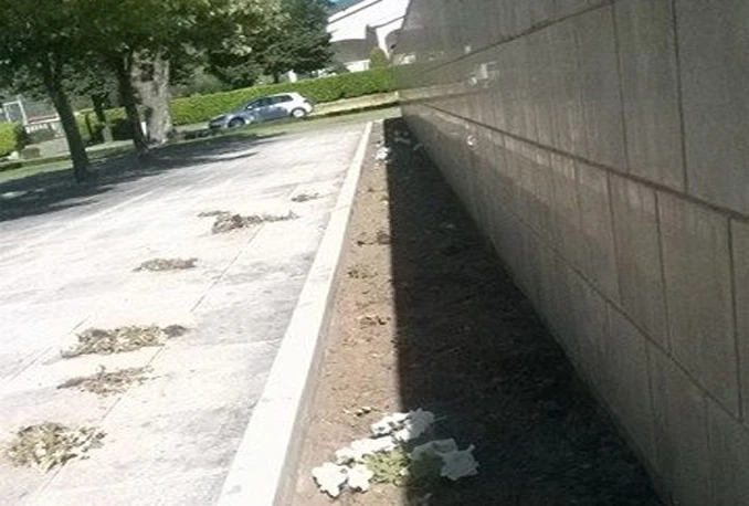 Vandali oskvrnuli spomenik hrvatskim braniteljima u središtu Čapljine