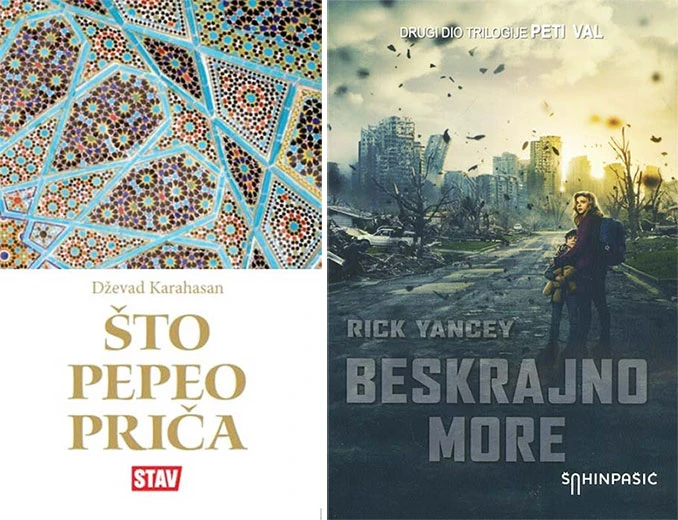 Neke od najtraženijih knjiga su "Šta pepeo priča", "Beskrajno more" i "Uspon Crvenog"