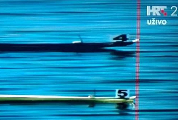 Hrvatski veslač Damir Martin za jedan centimetar ostao bez zlata