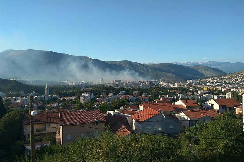 Požar u Sjevernom logoru