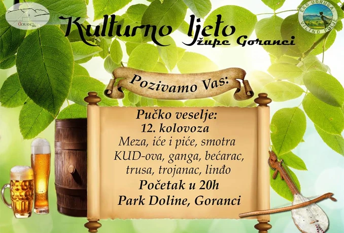 Pučko veselje u Gorancima