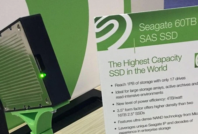 Seagate predstavio SSD disk kapaciteta nevjerojatnih 60 TB!