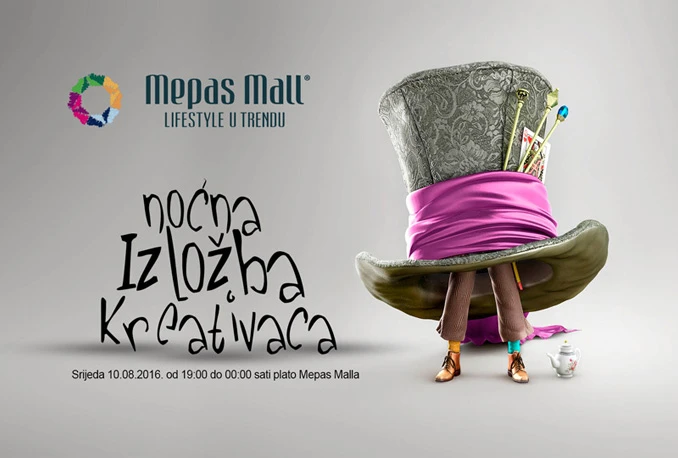 Noćna izložba kreativaca u Mepas Mallu