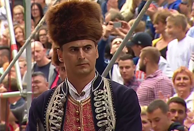 Tino Radanović slavodobitnik 301. Sinjske alke