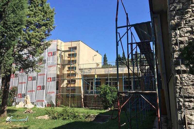 Građevinska škola: Nova fasada za novu školsku godinu