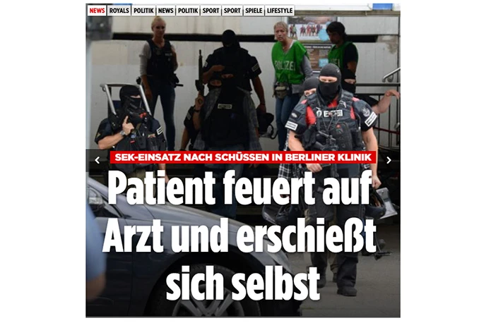 Pucnjava u berlinskoj bolnici