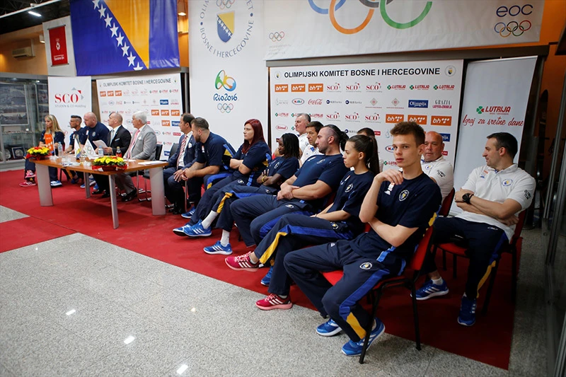 Predstavljen olimpijski tim BiH: Za zlatnu medalju nagrada 50.000 KM